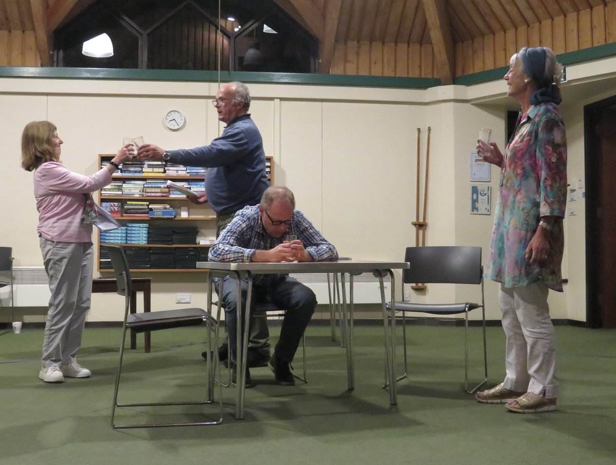 2Thoughts's tweet photo. It’s almost show week!

Presents are wrapped, cakes are baked and menacing forces are arriving at one seaside boarding house!

Book your tickets for The Birthday Party: https://t.co/LGjnzQK3B3

(Please be aware that this show has a recommended age of 16+ and content warnings) https://t.co/ynwSdgBsL2