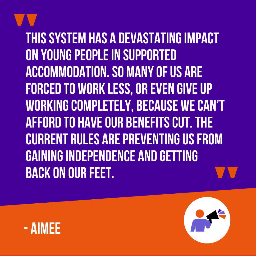 Centrepoint (@centrepointuk) on Twitter photo This #WorldHomelessDay, we want the outdated benefit rules that are unnecessarily trapping young people to end. But we need your help to make sure the Chancellor listens.
Add your name to Aimee's open letter and join our call for a fairer benefit system: bit.ly/4eYlxTs This #WorldHomelessDay, we want the outdated benefit rules that are unnecessarily trapping young people to end. But we need your help to make sure the Chancellor listens.
Add your name to Aimee's open letter and join our call for a fairer benefit system: bit.ly/4eYlxTs