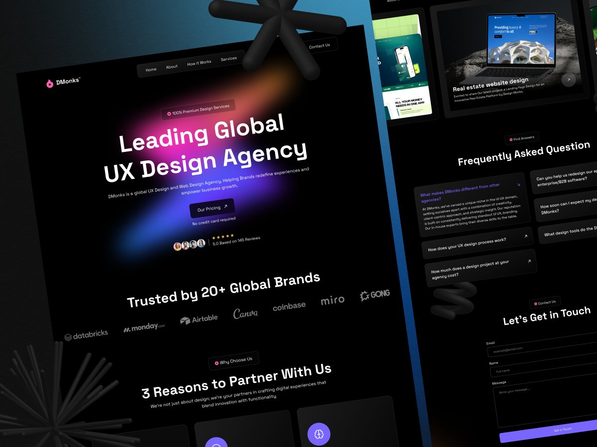 atiq31416's tweet photo. Just launched a stunning UX agency website design at @design_monks !
Check it out on @dribbble : https://t.co/oYzwHPXMUl
#UXDesign #WebsiteDesign #DesignForGrowth #DesignMonks https://t.co/kZSe0wgLy5