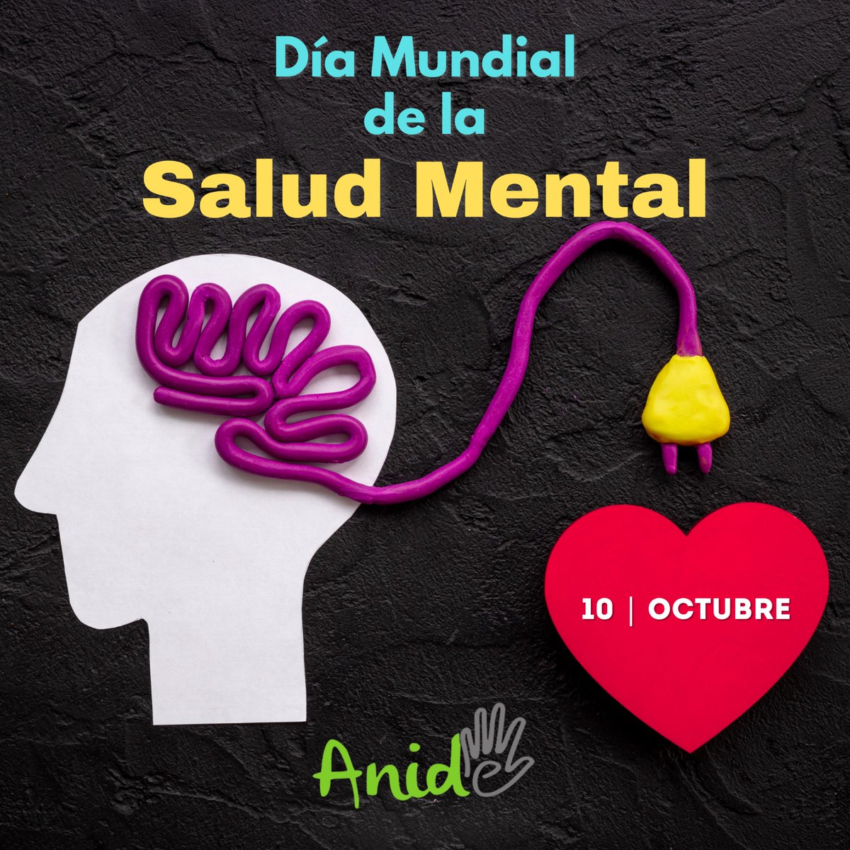 Hoy, 10 de Octubre, Día Mundial de la Salud Mental pretendemos dar visibilidad a dicha problemática brindando nuestro apoyo a la detección y prevención de trastornos mentales, así como la necesidad de políticas que prioricen la salud mental.