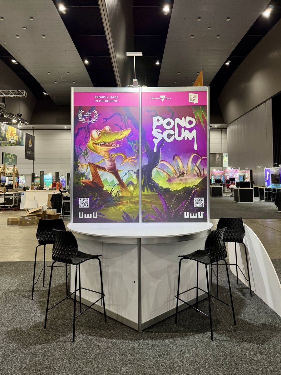 uwucomputer's tweet photo. Awwwww shit, here we go again

(booth art by @mrtristantait ) #paxaus2024 https://t.co/DacQXpJTAR