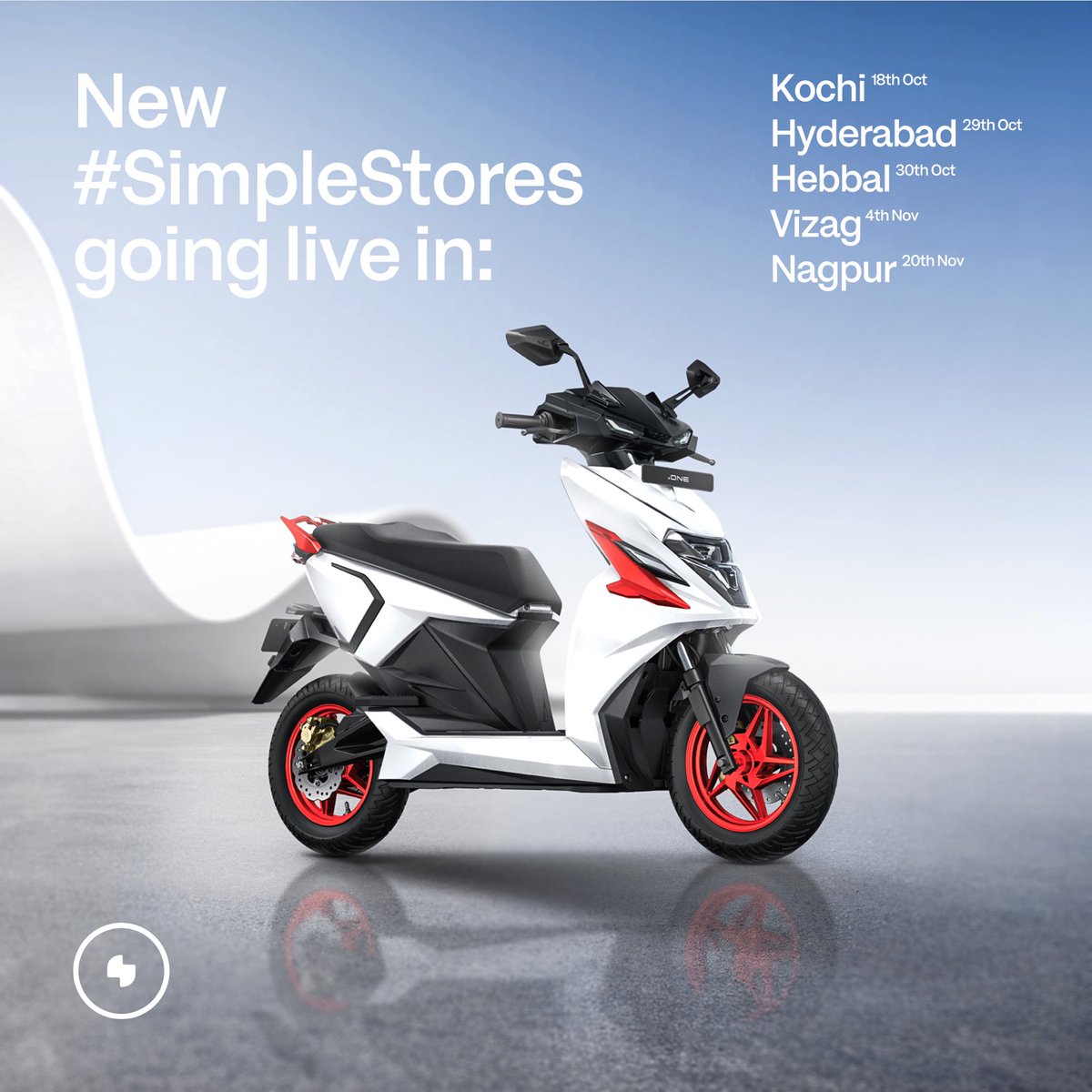 Coming soon to your city too. Stay tuned! 
#SimpleEnergy #SuperEV