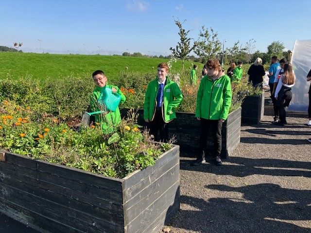 DYWAyrshire's tweet photo. On Friday 6th September, DYW Ayrshire Ambassador Walter Smith MBE, along with Chair Mike Stewart, visited @QMAOfficial for the launch of their #InnovativeProject, Nature Nurtures. This rural skills initiative expands on the school's already impressive range of projects that equip https://t.co/Cz2b3uNMf9