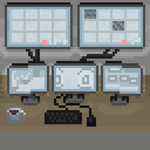 enmarimo's tweet photo. Theme: #MonitoringStation 

#pixel_dailies @Pixel_Dailies #pixelart https://t.co/LxvH6FwJZ9