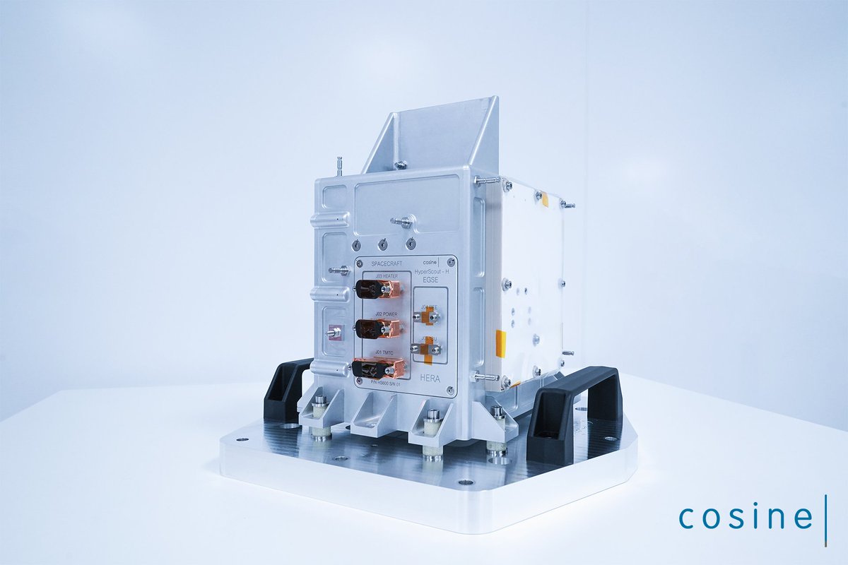 The #HeraMission has been launched this week aboard <a href="/SpaceX/">SpaceX</a>'s #Falcon9 rocket, and cosine is thrilled to be part of this key #planetarydefence mission with our HyperScout H. 🚀

What role will our hyperspectral imager play in the mission?👇

🔗 cosine.nl/hyperscout-h-r…