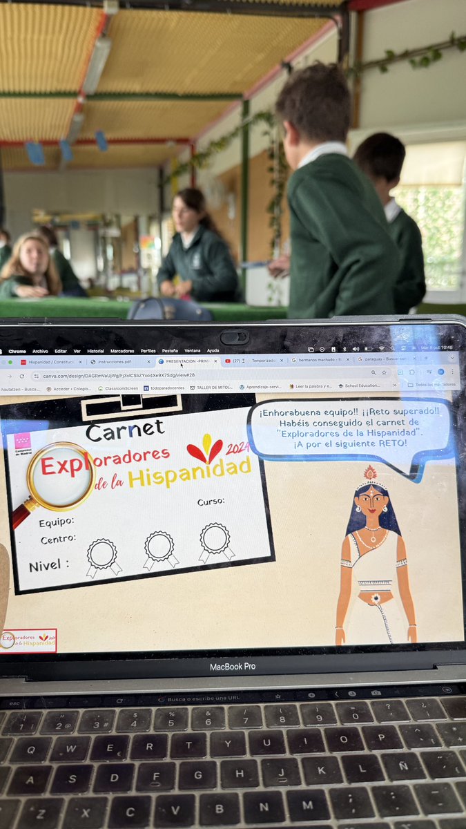 El martes comenzamos una nueva aventura…. 💪❤️ #Hispanidad2024 #IF_CMadrid #ColegioLosAbetos