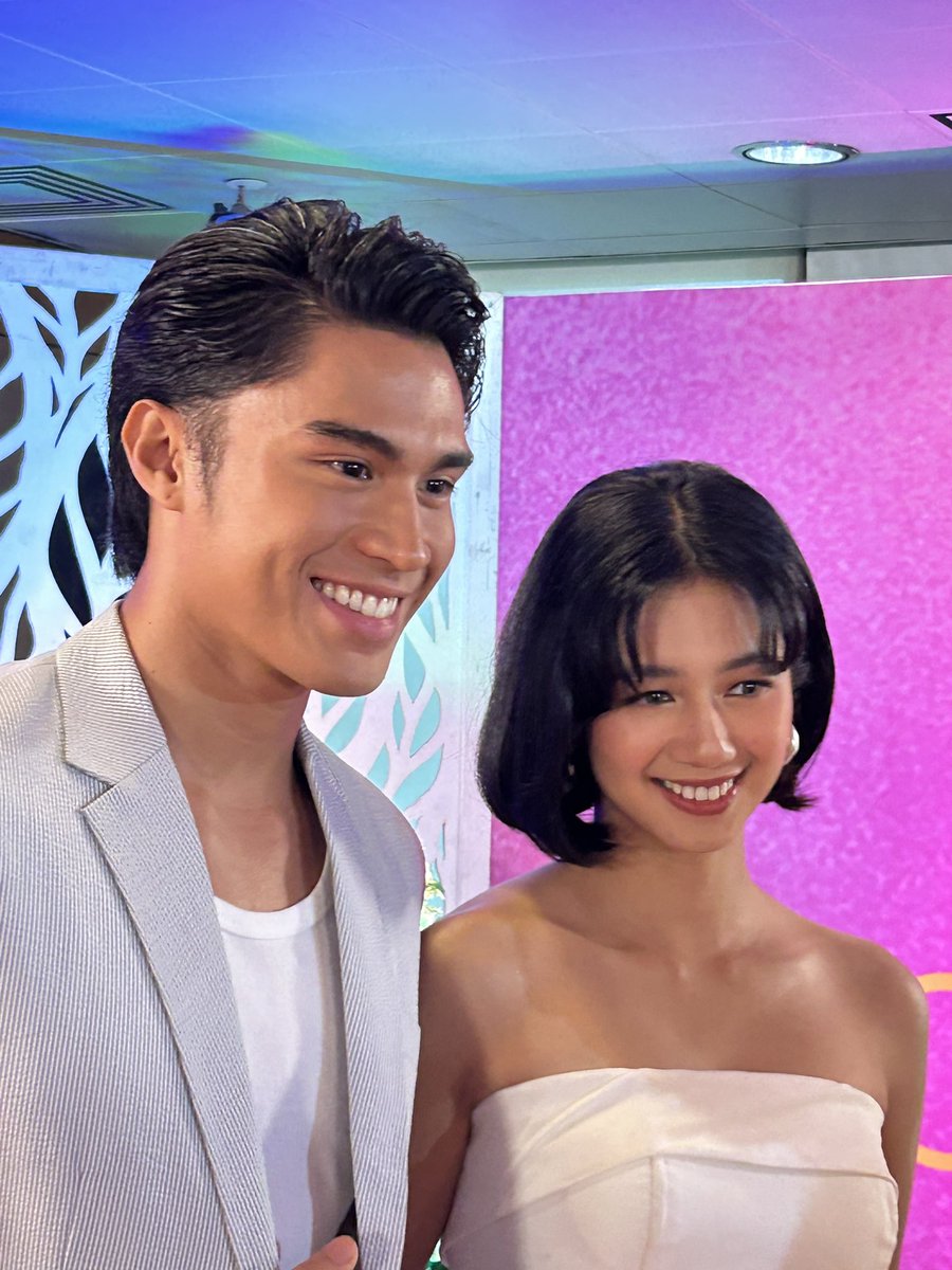 LOOK: Kaori Oinuma and Jeremiah Lisbo (or KaoMiah) were all smiles at a press conference for their upcoming series “Halfmates.” 

The digital series tells the story of Dani and James who unintentionally end up buying the same home. | <a href="/HMallorcaINQ/">Hannah Mallorca</a>