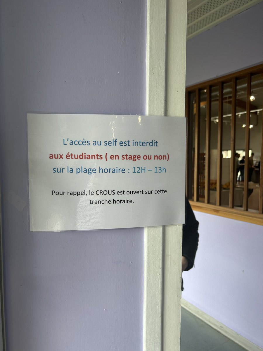jesuisbaptiste (@jesuisbaptiste) on Twitter photo Imagine t'es étudiant IADE en formation professionnelle, en stage au bloc, et ton employeur refuse que tu manges au self sur tes 40 minutes de pause. <a href="/SNIA75/">SNIA : Syndicat Nal des #IADE</a> Imagine t'es étudiant IADE en formation professionnelle, en stage au bloc, et ton employeur refuse que tu manges au self sur tes 40 minutes de pause. <a href="/SNIA75/">SNIA : Syndicat Nal des #IADE</a>