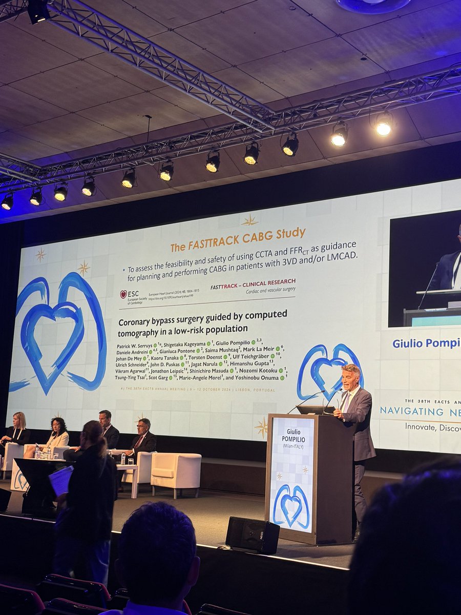 Ozempic revolution is what happening in CV disease with promising results.  <a href="/EACTS/">EACTS</a> #eacts2024