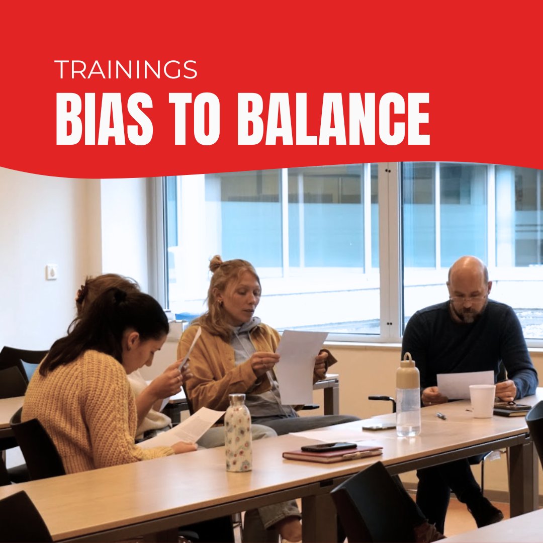 One in five employees feels discriminated against in the workplace. 'Bias to Balance: Building Awareness and Inclusion' equips participants with insights to recognize &amp; prevent discrimination in the workplace. Book a Humanity in Action training today: humanityinaction.org/netherlands-pr…