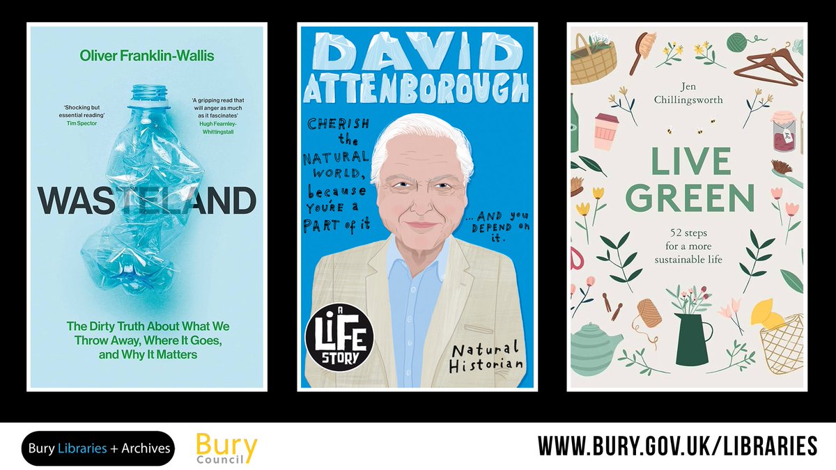 Bury Libraries + Archives (@burylibraries) on Twitter photo Check out our #GreenLibrariesWeek reading list on <a href="/BorrowBox/">BorrowBox</a>. We have a massive selection of green themed #eBooks and #eAudiobooks to download and enjoy: bit.ly/GreenLibWeek. 🌍 ♻️
#LibrariesWeek @LibrariesWeek <a href="/BuryCouncil/">Bury Council</a> <a href="/GMLibraries/">GMLibraries</a> Check out our #GreenLibrariesWeek reading list on <a href="/BorrowBox/">BorrowBox</a>. We have a massive selection of green themed #eBooks and #eAudiobooks to download and enjoy: bit.ly/GreenLibWeek. 🌍 ♻️
#LibrariesWeek @LibrariesWeek <a href="/BuryCouncil/">Bury Council</a> <a href="/GMLibraries/">GMLibraries</a>