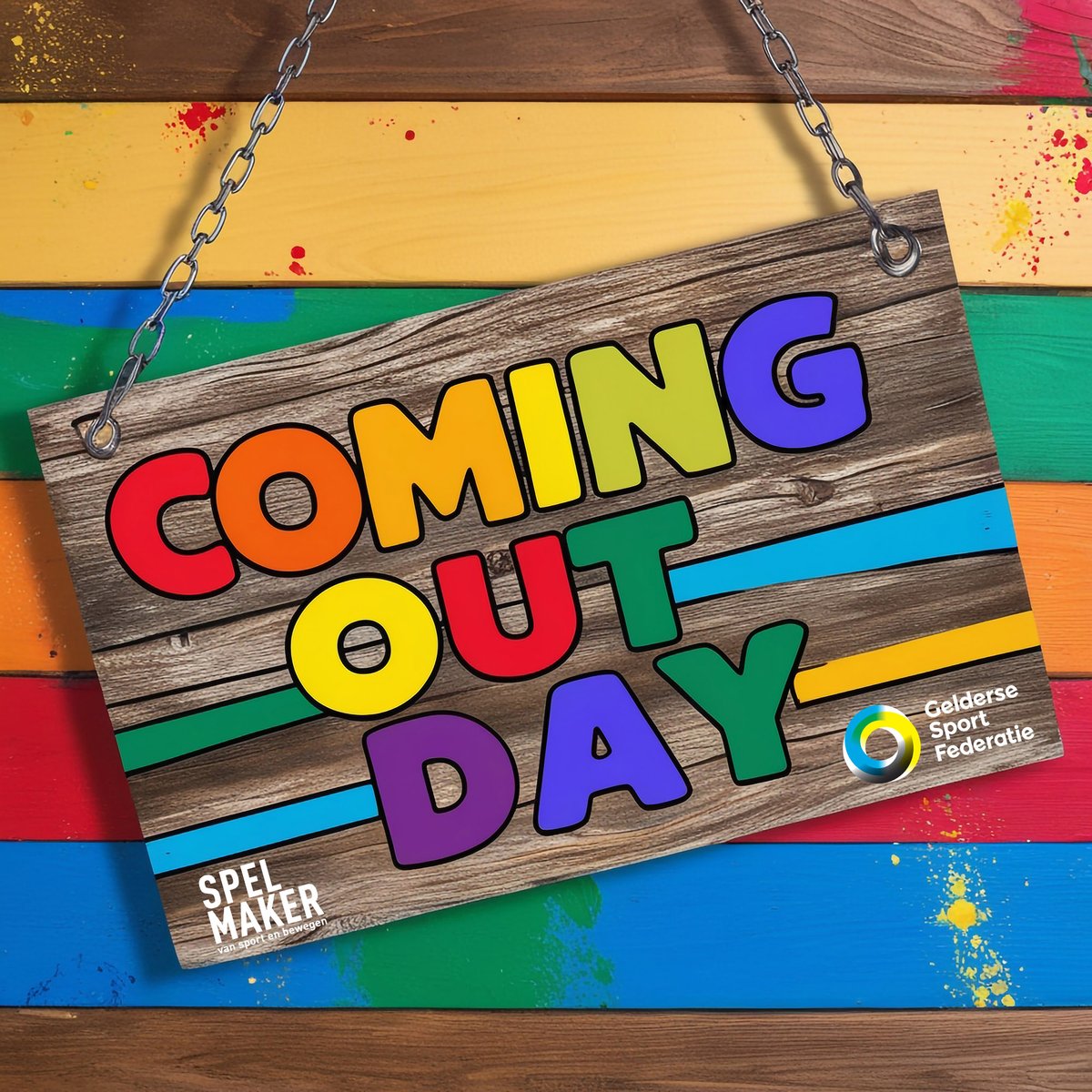 🏳️‍🌈 Sport is van iedereen

Als #spelmaker vinden we dat iedereen zich welkom moet kunnen voelen, ook in de sport. Om die reden helpen wij sportaanbieders, organisaties en gemeenten graag vooruit.

ℹ️ Meer weten? ⤵️

shorturl.at/EgPfd
#ComingOutDay <a href="/nocnsf/">NOC*NSF</a> <a href="/GelderlandSport/">Gelderland Sport!</a>