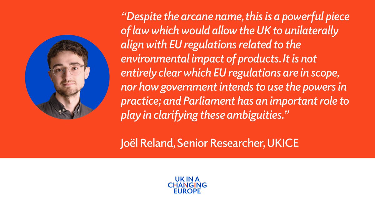 UK in a Changing Europe (@ukandeu) on Twitter photo 📢 NEW: The Brexit bill no one’s talking about
🖊️ <a href="/joelreland/">Joël Reland</a> unpacks the Product Regulation and Metrology Bill and says that there this is much that still needs clarifying about the Bill.
ukandeu.ac.uk/the-brexit-bil… 📢 NEW: The Brexit bill no one’s talking about
🖊️ <a href="/joelreland/">Joël Reland</a> unpacks the Product Regulation and Metrology Bill and says that there this is much that still needs clarifying about the Bill.
ukandeu.ac.uk/the-brexit-bil…