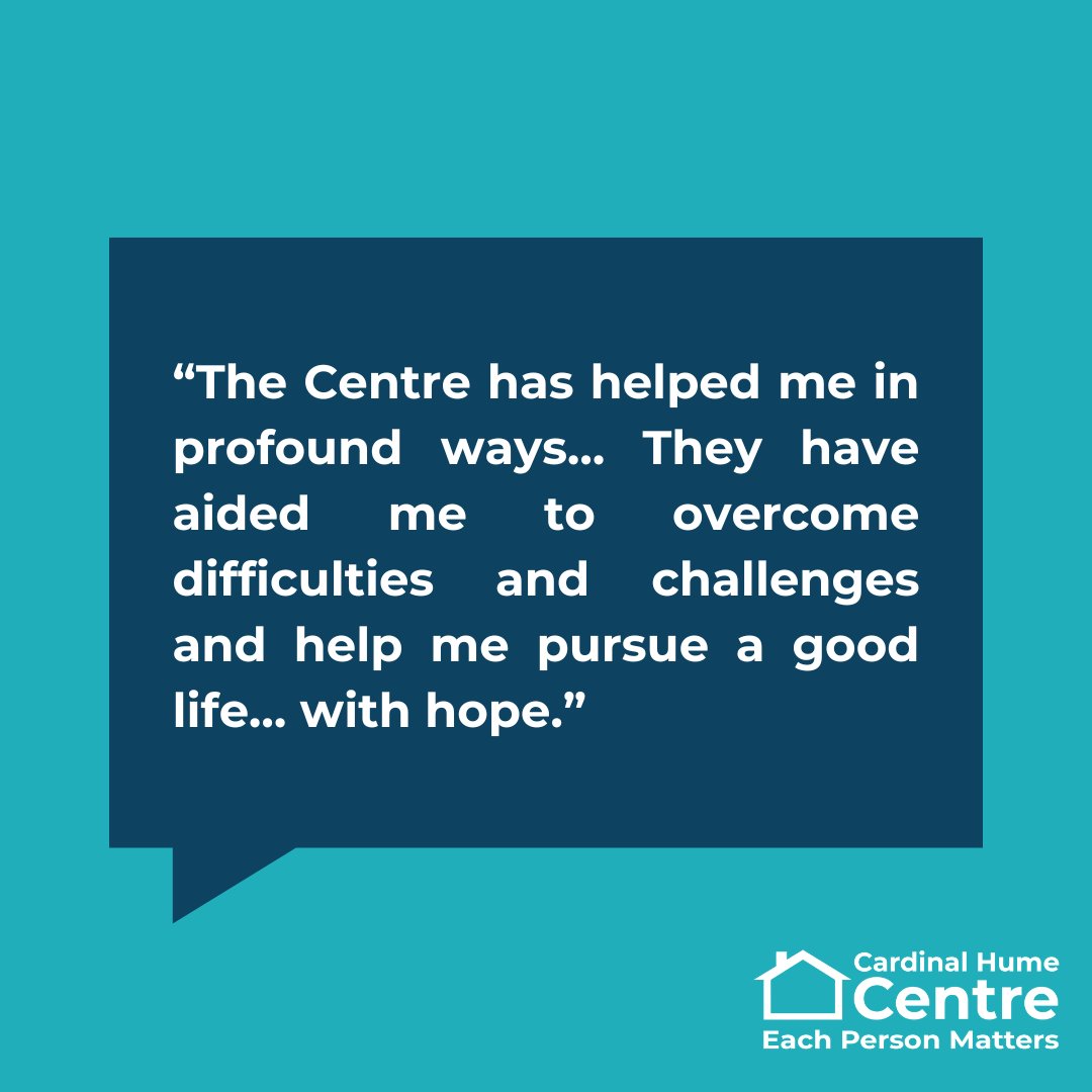 CardinalHumeCHC's tweet image. Today is both #worldhomelessday and #worldmentalhealthday. Within our work and the services we provide, we are aware of the huge impact that homelessness can have upon the mental health of our clients. These quotes are taken from our 2024 client survey. #EachPersonMatters
