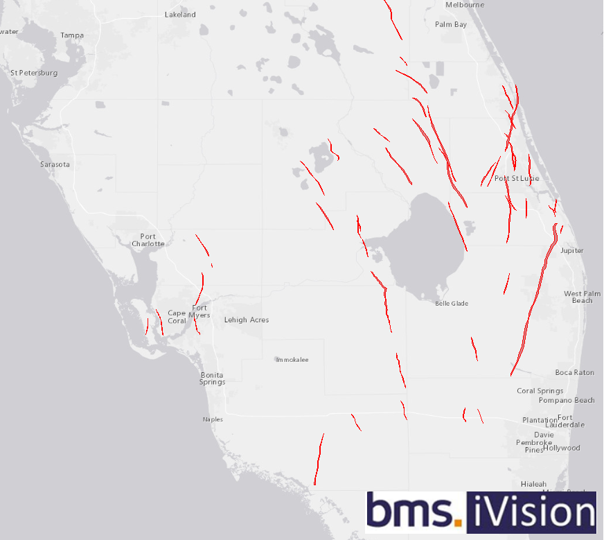 AndrewSiffert's tweet photo. Yesterday was a significant tornado outbreak with Hurricane #Milton. We often don't talk about the destruction these tornadoes can cause from named storms. Below is our CanopyWeather Tornado Swath Product to help understand damage areas from these tornadoes.#Florida #FloridaStorm https://t.co/i1A397pCuG