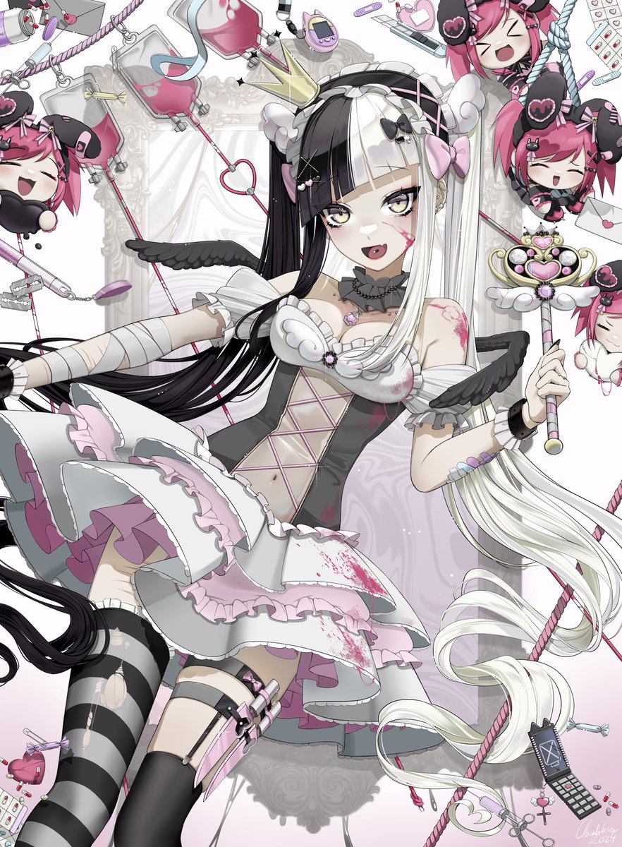 Dakemi_chan's tweet image. Hewooo #Portofolioday

I love drawing cute girls and needy girl overdose! 🖤🪽