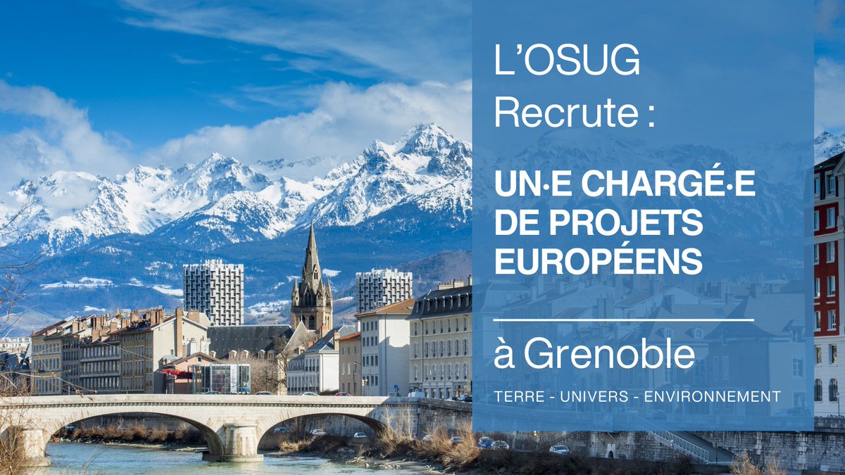 Observatoire des Sciences de l'Univers de Grenoble tweet media