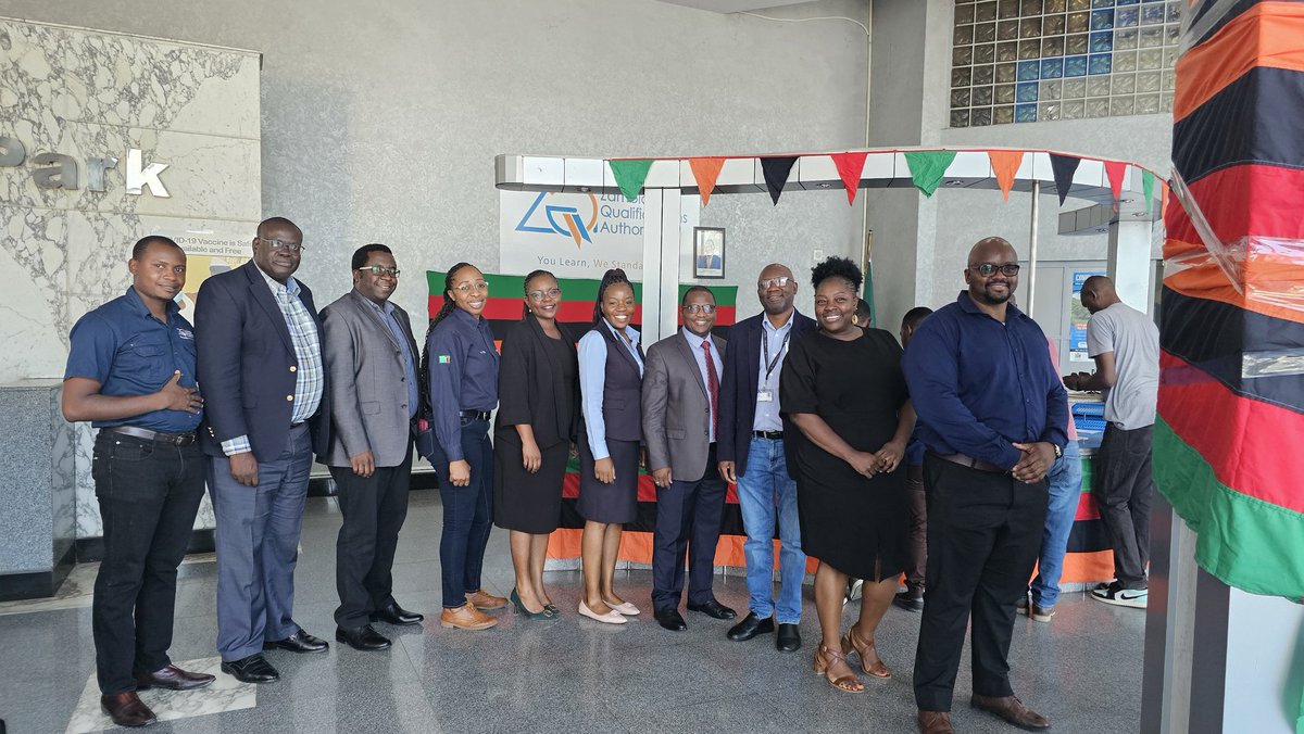 ZAQA_Zambia's tweet image. ZAQA meets FQM Trident Ltd

Discussing enhanced cooperation &amp;amp; streamlined verification services under the new ZAQA Act No. 8 of 2024.

Ensuring qualifications authenticity &amp;amp; workforce excellence! #ZAQA #FQMTrident #QualificationsVerification #Partnership

#youlearnwestandardize
