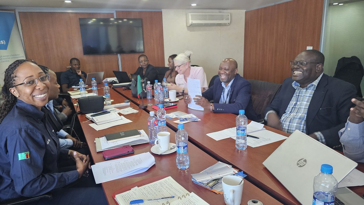 ZAQA_Zambia's tweet image. ZAQA meets FQM Trident Ltd

Discussing enhanced cooperation &amp;amp; streamlined verification services under the new ZAQA Act No. 8 of 2024.

Ensuring qualifications authenticity &amp;amp; workforce excellence! #ZAQA #FQMTrident #QualificationsVerification #Partnership

#youlearnwestandardize