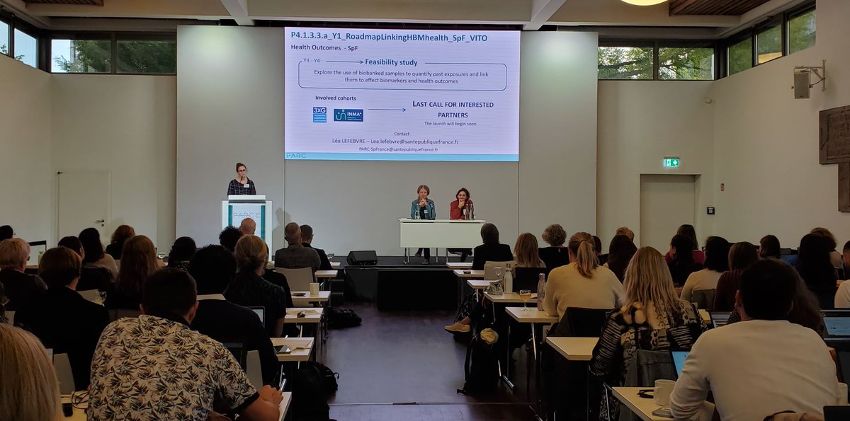 PARC_chemicals's tweet photo. 🎯PARC WP4 “Monitoring and exposure” meeting (Berlin🇩🇪8-9.10.2024) exciting key🔑messages:
• PARC Aligned Studies➡️moving forward
• Sustainable #HBM in Europe➡️efforts needed
• Harmful chemicals-human exposure➡️more knowledge
• New methods➡️moving exposure assessments forward https://t.co/os5qF8Tqwu