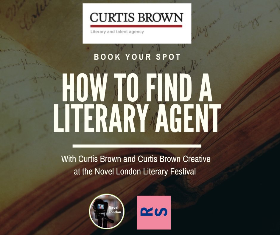 Novel_London's tweet photo. 𝐂𝐚𝐥𝐥𝐢𝐧𝐠 𝐀𝐥𝐥 𝐖𝐫𝐢𝐭𝐞𝐫𝐬!
Tickets are still available for tomorrow's 𝑯𝒐𝒘 𝑻𝒐 𝑭𝒊𝒏𝒅 𝑨𝒏 𝑨𝒈𝒆𝒏𝒕 talk with  @rachpg from @CBGBooks &amp; Jack Hadley, Senior Courses Manager at @cbcreative  for #NLLF2024 @RiversideLondon 🎟️𝐡𝐭𝐭𝐩𝐬://𝐛𝐢𝐭.𝐥𝐲/𝟑𝐙𝐯𝐅𝐄𝐧𝐑 https://t.co/LSV5HQduBZ