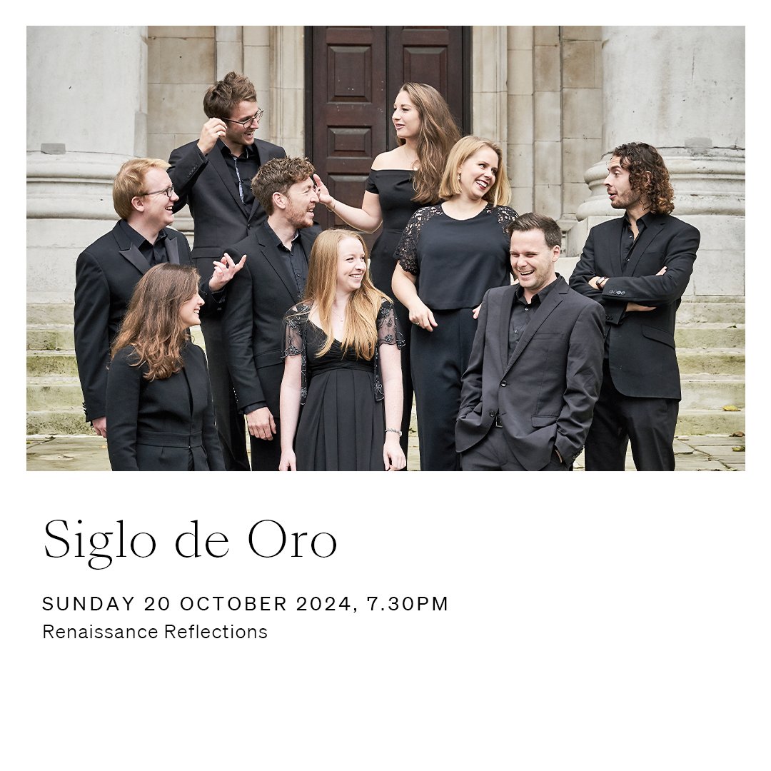Wigmore Hall (@wigmore_hall) on Twitter photo This evening, <a href="/SiglodeOroVocal/">Siglo de Oro</a> begin their residency with a programme of Renaissance Reflections ✨
🕰️ 7.30pm
🎟️ wigmore-hall.org.uk/whats-on/20241… This evening, <a href="/SiglodeOroVocal/">Siglo de Oro</a> begin their residency with a programme of Renaissance Reflections ✨
🕰️ 7.30pm
🎟️ wigmore-hall.org.uk/whats-on/20241…