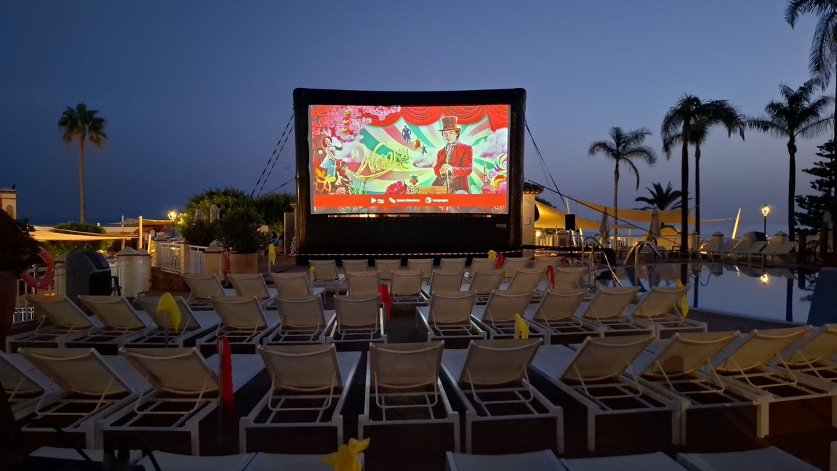 airscreen's tweet image. Take your open-air cinema experience to another level! AIRSCREEN - the trusted brand for luxury hotels &amp;amp; resorts.

Marriott's Marbella Beach Resort in Marbella, Costa Del Sol, Spain!
#airscreen #openaircinema #openairmovie #outdoormovies #outdoorcinema #inflatablescreen