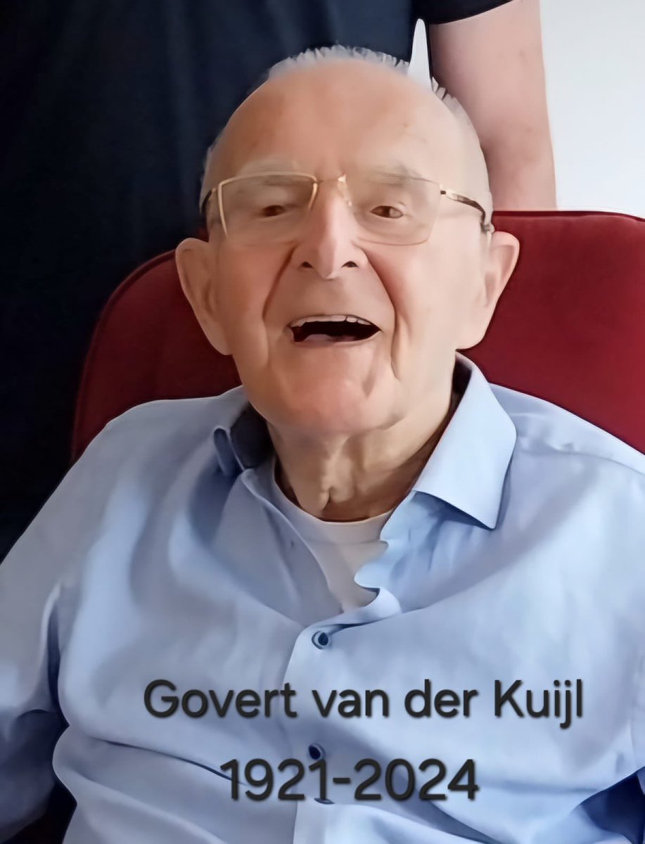 We willen stilstaan bij het overlijden van Govert van der Kuijl op 103-jarige leeftijd. In mei 1940 nam Govert deel aan het begraven van gesneuvelde Franse soldaten. Hij was de laatste nog levende ooggetuige. Wij zijn erg dankbaar en vereerd dat wij Govert hebben mogen kennen.
