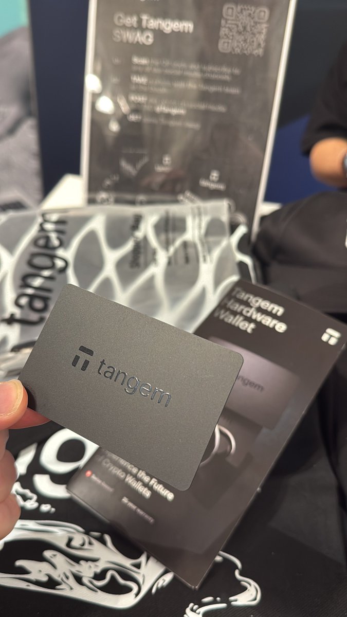 antecanvas's tweet photo. @Tangem stealth hardware wallets are lit 🔥 https://t.co/4QmHuvGzLJ