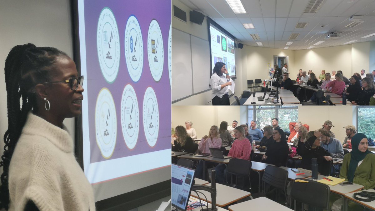 ISS21 (@iss21ucc) on Twitter photo A full house yesterday evening for an engaging talk on Justice Education as a Libratory Practice by <a href="/RomarilynR/">Romarilyn Ralston</a>
👏 Congratulations to Romarilyn, <a href="/kswirak/">Katharina Swirak</a>, <a href="/ISS21UCC/">ISS21</a> & <a href="/Access_UCC/">Access UCC</a> on this event.
Thank you to everyone who joined in-person or online. A full house yesterday evening for an engaging talk on Justice Education as a Libratory Practice by <a href="/RomarilynR/">Romarilyn Ralston</a>
👏 Congratulations to Romarilyn, <a href="/kswirak/">Katharina Swirak</a>, <a href="/ISS21UCC/">ISS21</a> & <a href="/Access_UCC/">Access UCC</a> on this event.
Thank you to everyone who joined in-person or online.
