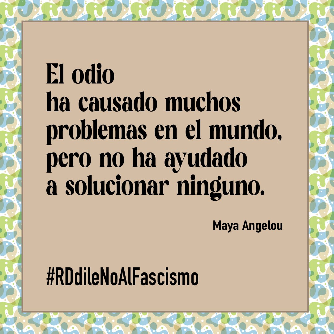 AccionAfroDom's tweet image. #DileNoAlFascismo
#RDDileNoAlFascismo
#PazyAmor