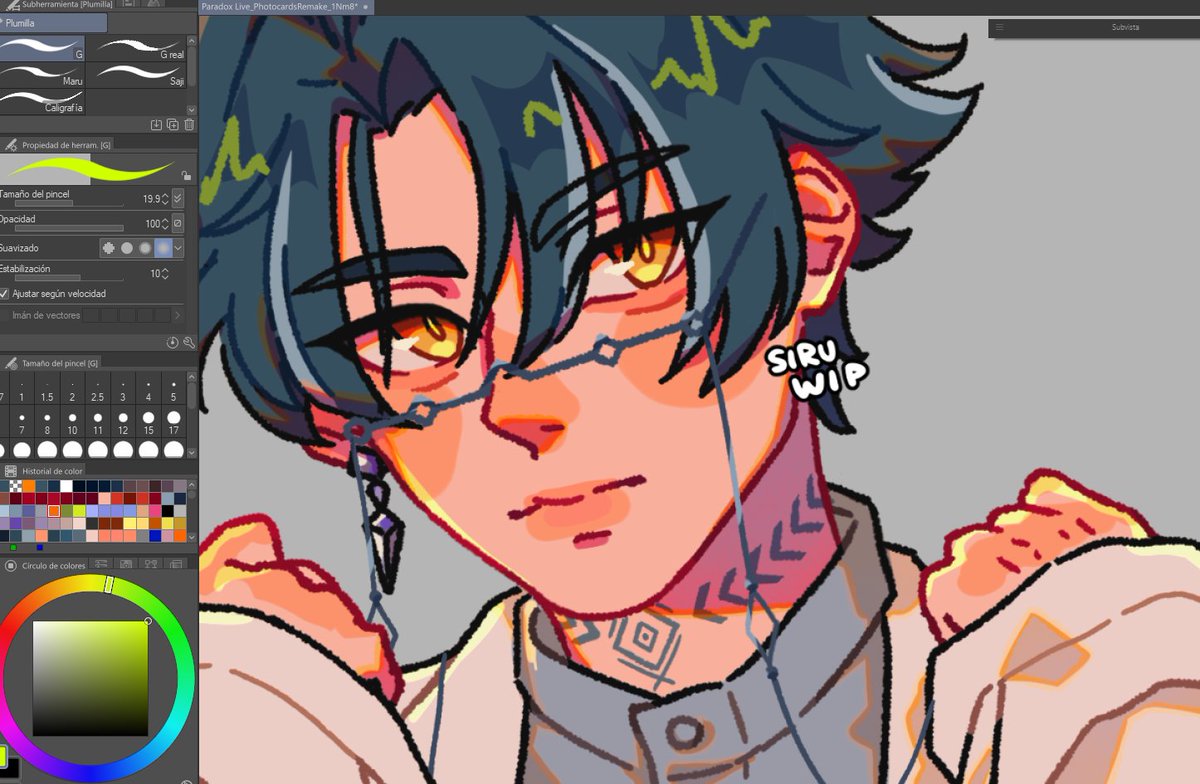 「Really loving making tender lips in a si」|Siru 🌟のイラスト