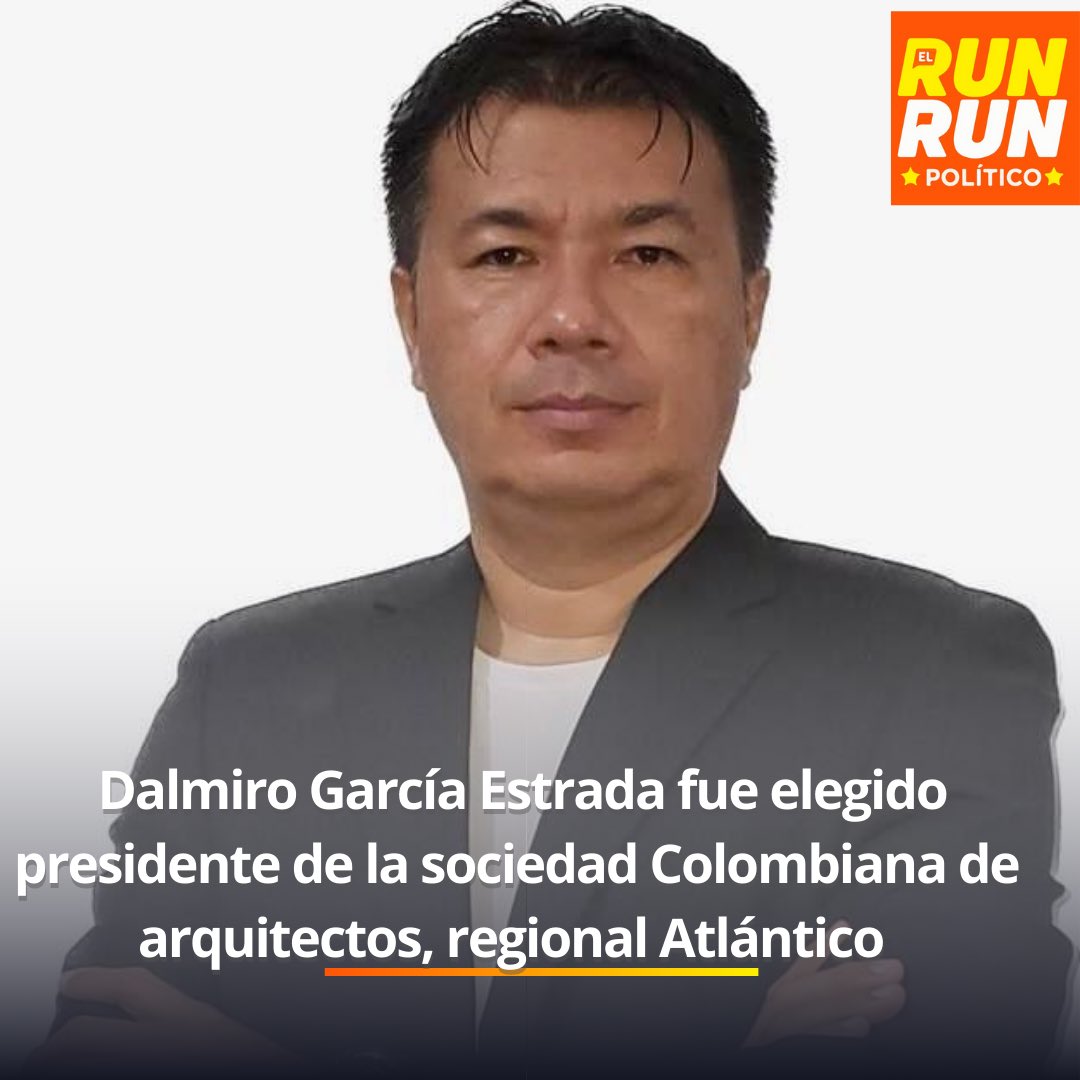 Dalmiro García Estrada es arquitecto egresado de la universidad del Atlántico, con magister en urbanismo y desarrollo territorial de la Universidad del Norte, especialista en gestión y planificación del desarrollo territorial de la universidad del Atlántico y candidato a doctor