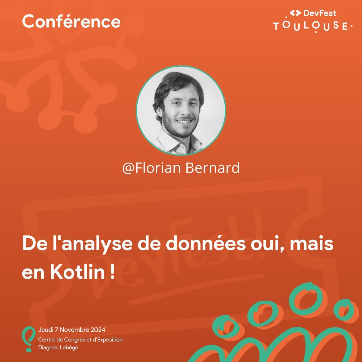 De l'analyse de données oui, mais en Kotlin ! 📊

<a href="/fbe64/">Florian</a> d'OpenAirlines vous dévoile une stack moderne, où votre laptop devient une machine à données incroyable.

Réservez vite ! 👉 devfesttoulouse.fr/billetterie 👈

#DevFestToulouse2024 #KotlinDataAnalysis