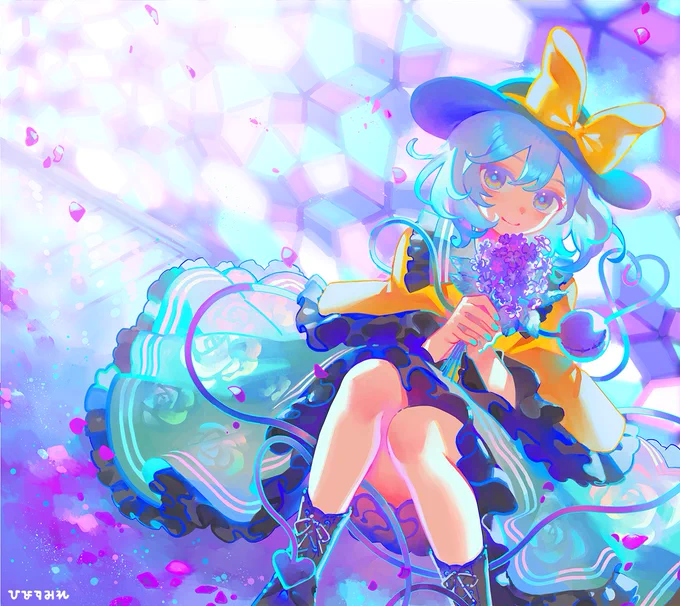 秋例表紙のこいしちゃん #東方Projcet 