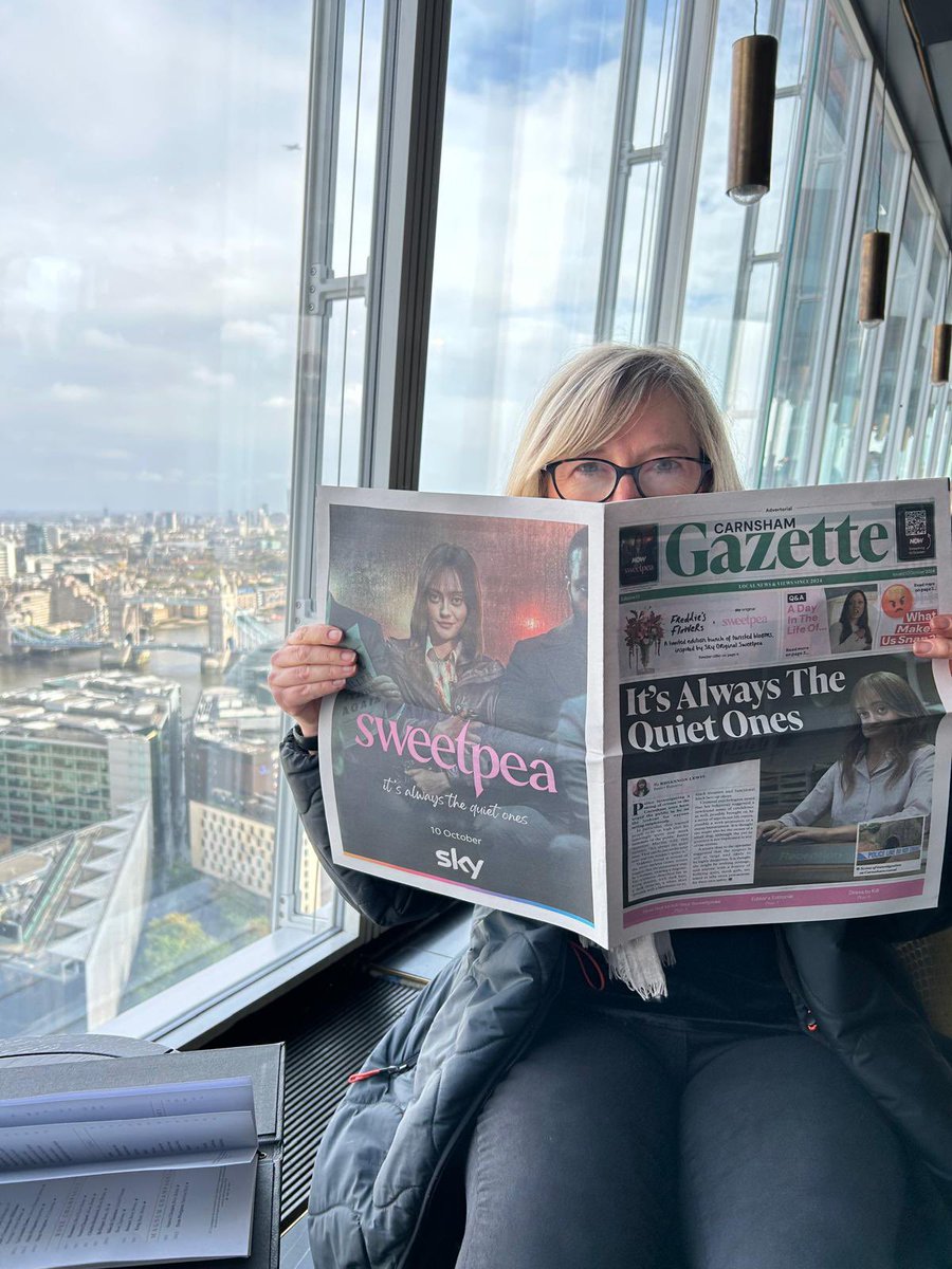 Fran Benson (@franbenson_) on Twitter photo I’m so excited <a href="/CJSkuse/">С.J. Skuse</a> - the hype is real 💕. Got photos. Here I am at the Shard for lunch reading #Sweetpea gazette 🥂 I’m so excited <a href="/CJSkuse/">С.J. Skuse</a> - the hype is real 💕. Got photos. Here I am at the Shard for lunch reading #Sweetpea gazette 🥂