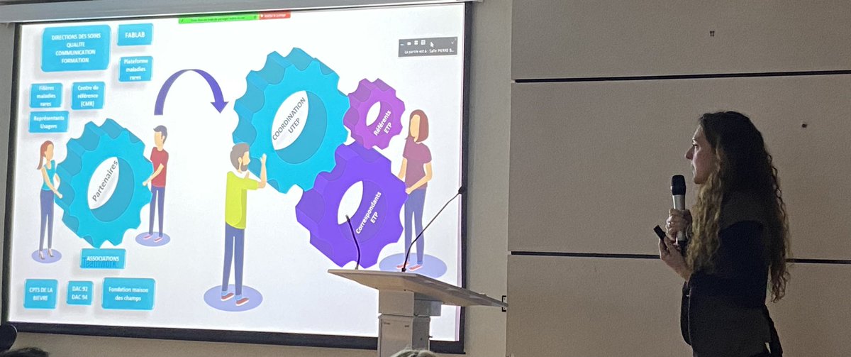 🔴 L’équipe filière a eu l’opportunité de participer au 10ème séminaire d’éducation thérapeutique du patient #ETP <a href="/UTEPParisSaclay/">UTEP APHP</a> aujourd’hui✨ 

💡De l’importance du partenariat patient-professionnel aux actions concrètes.

🙏 aux organisateurs et à tous les intervenants !