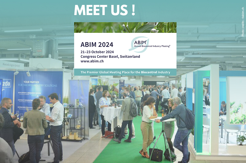 GREEN IMPULSE (@greenimpulse1) on Twitter photo October 21-23 / Meet us at the <a href="/ABIM_Biocontrol/">Annual Biocontrol Industry Meeting</a> - Switzerland!
Green Impulse can't wait to be at the Annual Biocontrol Indutry Meeting: connect with us to discover our innovation Sensitines® for a more sustainable and eco-friendly agriculture practices.
#ABIM2024 #biocontrole October 21-23 / Meet us at the <a href="/ABIM_Biocontrol/">Annual Biocontrol Industry Meeting</a> - Switzerland!
Green Impulse can't wait to be at the Annual Biocontrol Indutry Meeting: connect with us to discover our innovation Sensitines® for a more sustainable and eco-friendly agriculture practices.
#ABIM2024 #biocontrole