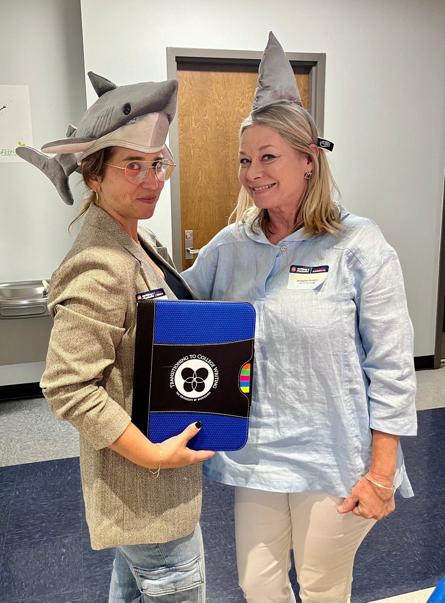 Fins up, TCW Fam! Tomorrow's the big day, and we wanted to give a quick shoutout to Angela Green for organizing this year's WAC panel, focused on the implications of using AI across the disciplines. Don't forget to check your email for symposium details. We can't wait to see you!