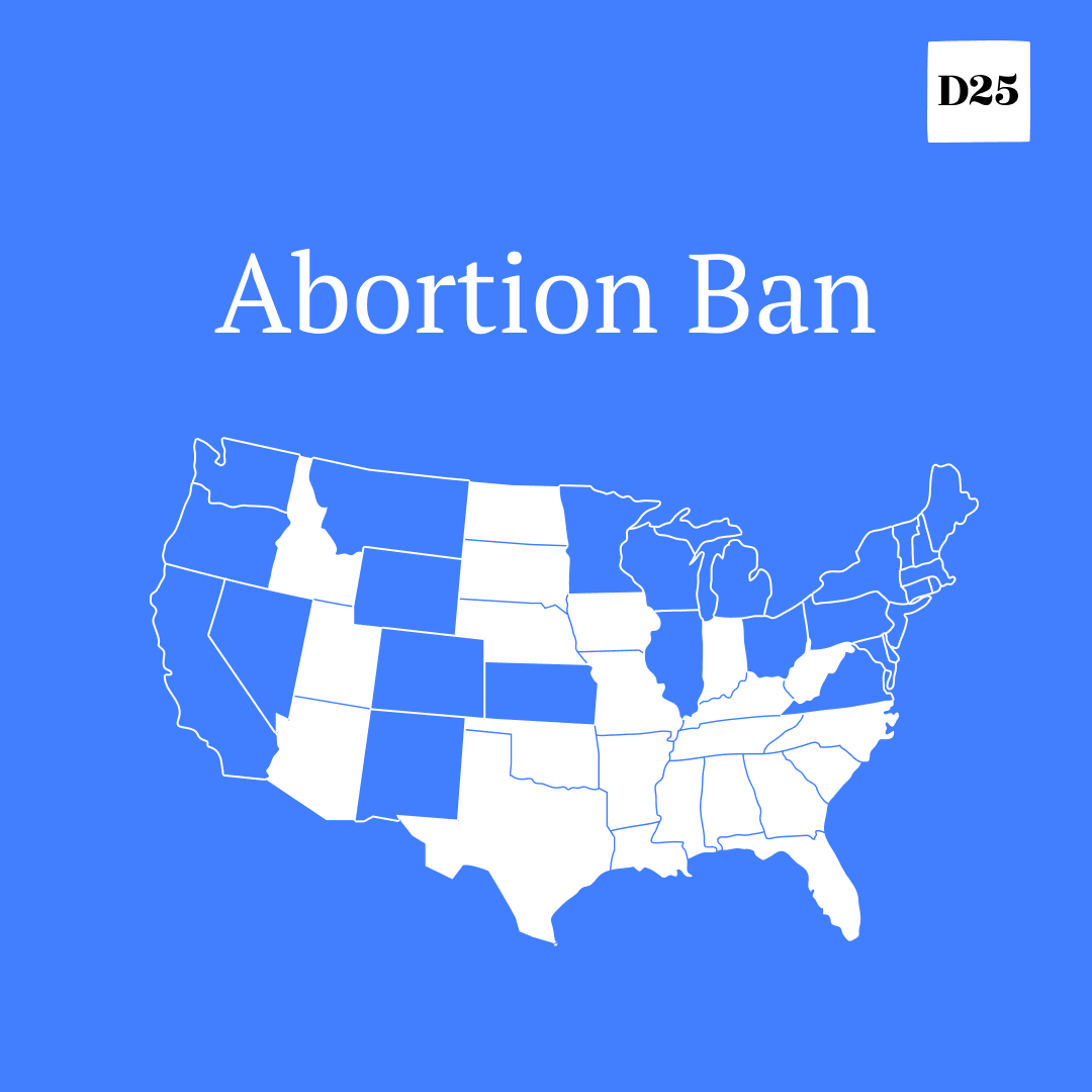 Democracy_2025's tweet photo. In 22 states, physicians who provide abortion care can lose their license and even face prison time. #democracy2025 https://t.co/HF0FjgW6Y0