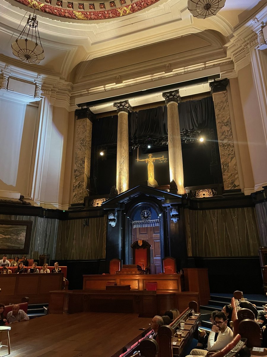 A belated thank you to the one&amp;only <a href="/danielpageactor/">Daniel Page 🌈</a>  for having me as his date last week to the wonderful <a href="/witnessplayLDN/">Witness for the Prosecution</a> and the party for the fabulous new cast. Totally captivating show in the perfect setting.