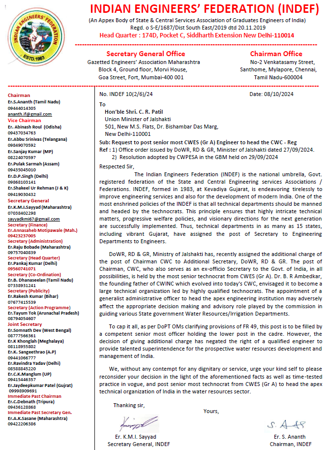 Central Water & Power Engg Services Association tweet media