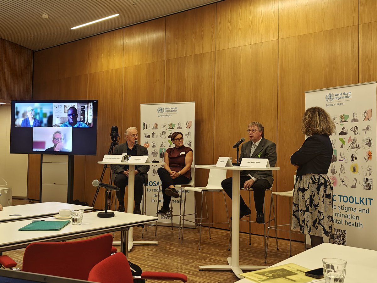 Michael Ryan (@michriann) on Twitter photo was privileged to speak at the launch of the WHO Mosaic on reducing Stigma at the UN city in Copenhagen today. It is a really powerful tool to help address stigma . Let's use it.
bit.ly/whomosaic <a href="/MHER_Ire/">HSE Mental Health Engagement and Recovery</a> <a href="/MHReform/">Mental Health Reform</a> was privileged to speak at the launch of the WHO Mosaic on reducing Stigma at the UN city in Copenhagen today. It is a really powerful tool to help address stigma . Let's use it.
bit.ly/whomosaic <a href="/MHER_Ire/">HSE Mental Health Engagement and Recovery</a> <a href="/MHReform/">Mental Health Reform</a>