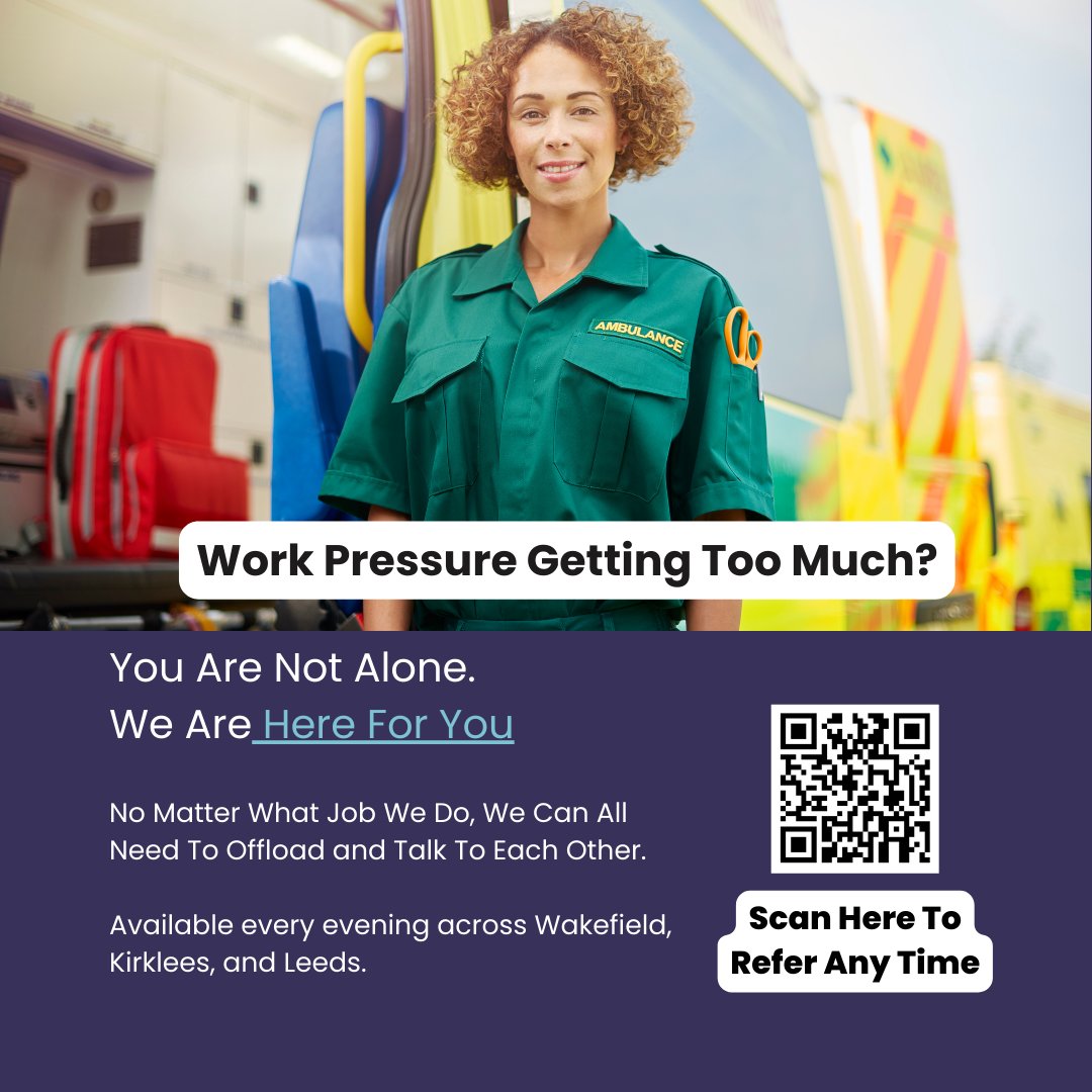 Here For You (@hereforyouts) on Twitter photo Today was our 4th session delivering training on mental health and suicide prevention with <a href="/YorksAmbulance/">Yorkshire Ambulance</a> at their investment days.
This work has been incredible in improving how we work together and support each other through tough times #WorldMentalHealthDay2024 Today was our 4th session delivering training on mental health and suicide prevention with <a href="/YorksAmbulance/">Yorkshire Ambulance</a> at their investment days.
This work has been incredible in improving how we work together and support each other through tough times #WorldMentalHealthDay2024