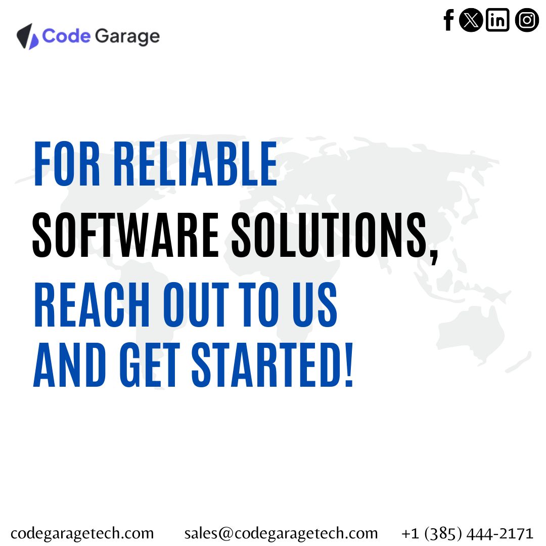 codegaragetech's tweet image. Get in touch with us now. 📩

🌐 codegaragetech.com
📞 +1-760-683-9821
📧 sales@codegaragetech.com

#CodeGarageTech #SoftwareDevelopmemt #SoftwareDevelopmentCompany #SoftwareDevelopmentServices #SoftwareDevelopmentConsultant #BusinessConsultation #ConsultationService
