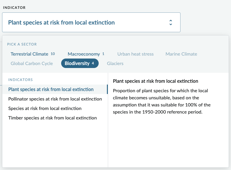 Climate Analytics (@ca_latest) on Twitter photo 🎊 NEW <a href="/PROVIDE4CLIMATE/">PROVIDE</a> Climate risk dashboard indicators!
Explore the impact of climate change on:
🌲 biodiversity (plant, pollinator and timber species at risk of extinction)
🥵 urban heat
💰 macroeconomics (GDP)
🌍 carbon cycle in northern latitudes 👇
…e-risk-dashboard.climateanalytics.org/impacts/explore 🎊 NEW <a href="/PROVIDE4CLIMATE/">PROVIDE</a> Climate risk dashboard indicators!
Explore the impact of climate change on:
🌲 biodiversity (plant, pollinator and timber species at risk of extinction)
🥵 urban heat
💰 macroeconomics (GDP)
🌍 carbon cycle in northern latitudes 👇
…e-risk-dashboard.climateanalytics.org/impacts/explore