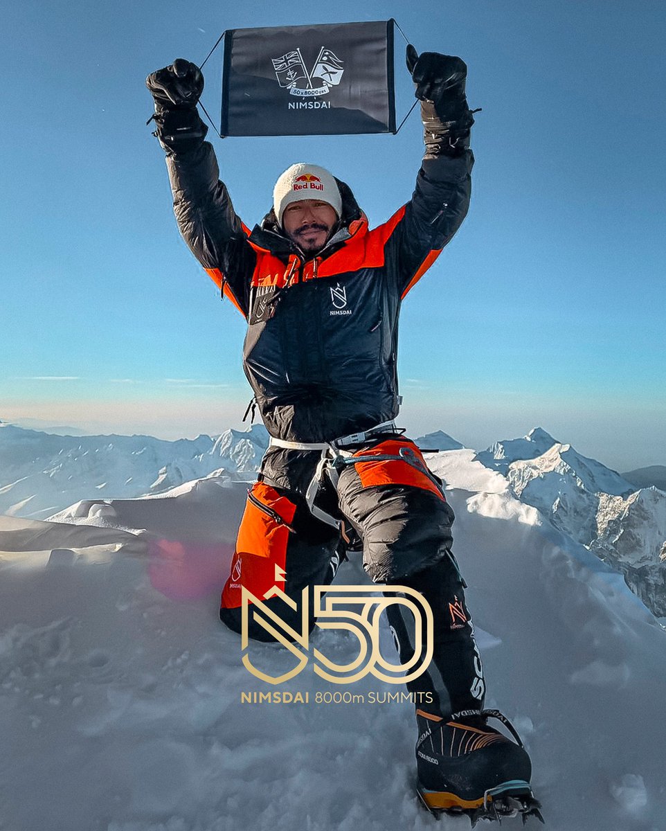 50TH SUCCESSFUL 8,000ER SUMMIT. 

Today (9th Oct) I again stood on Shishapangma’s summit – my second summit of this mountain in 5 days. This means I have now successfully summitted 50 of the world’s highest peaks – making me the fastest and first person to do so. I feel very