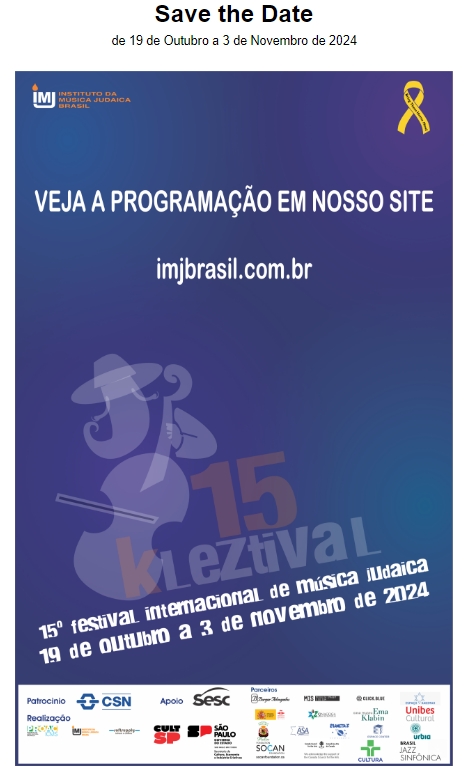 Klestival Brasil vem aí!