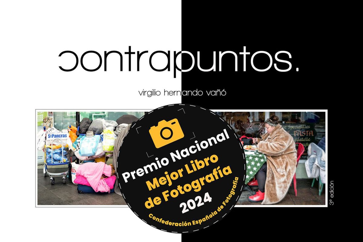 Dos socios <a href="/AFGUoficial/">af/GU</a> serán protagonistas en el próximo congreso <a href="/CEFOTO_ES/">CEF</a>:
📷 <a href="/uvenhe/">virgilio hernando</a>, Premio Nacional a Mejor Libro de Fotografía 2024.
📷 Antonio Damián Gallego Gómez, finalista al Premio Nacional a Mejor Fotógrafo 2024
afgu.es/premios-nacion…
#fotografía #premios #socios