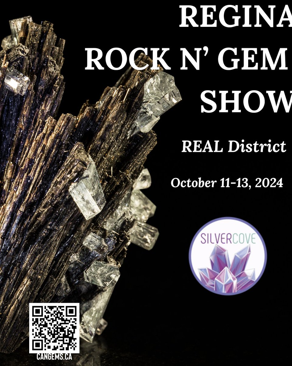 We are here Regina!!
We are setting up and looking forward to see everyone tomorrow between 10am-8pm

#Regina #reginaevents #reginarockngem #reginaexhibitionplace
#silvercove #Cangems #realdisctrict #reginaexhibitionassociation